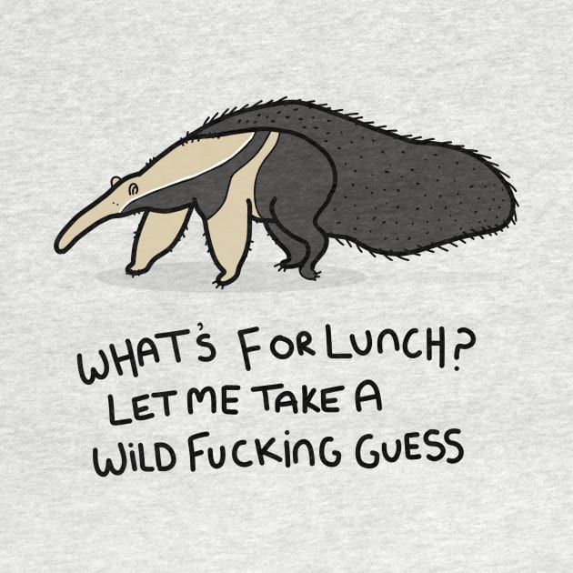 Grumpy Anteater by grumpyanimals